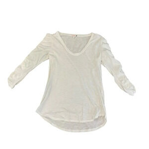 EUC Sundry White long sleeve tee Small
